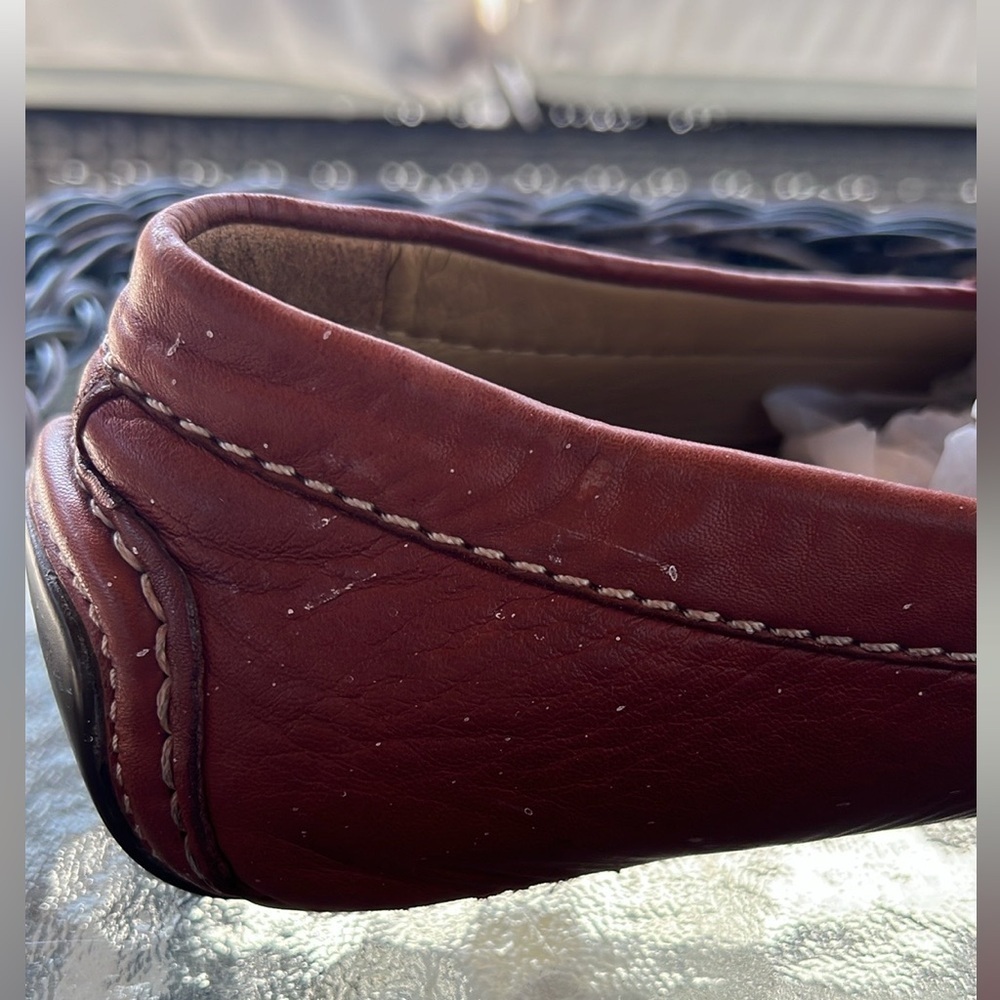 Robert Zur Sven Men’s Leather Penny Loafers Driving Moccasins Brown Size 11.5M - Picture 12 of 12